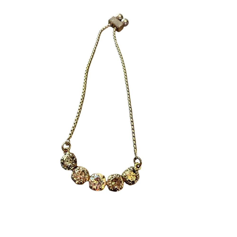 Sabika LIKE Gold Tone Adjustable Bracelet